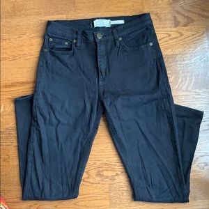 Free People hi-rise black skinny jeans (size 26) ✨